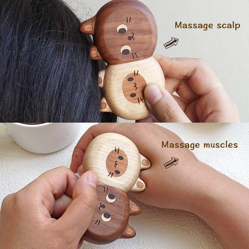 Kitty Pals Massage Comb - Relaxing Scalp & Muscle Comb